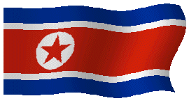 Drapeau animé de Corée du Nord par Pascal Gross