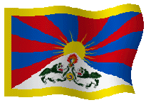 Drapeau animé du Tibet par Pascal Gross