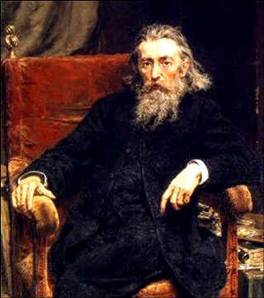 Jan Matejko. Painting. Self-portrait. 