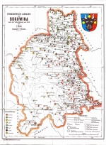 Bukovina Ethnic Distribution Map 1910 